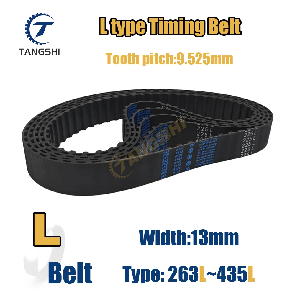 

L Timing Belt Width 13mm LP=263L 265L 270L 273L 275L 277L 280L 281L 285L 290L 292L 295L 300L 304L 307L 310L 315L 320L 322L~435L