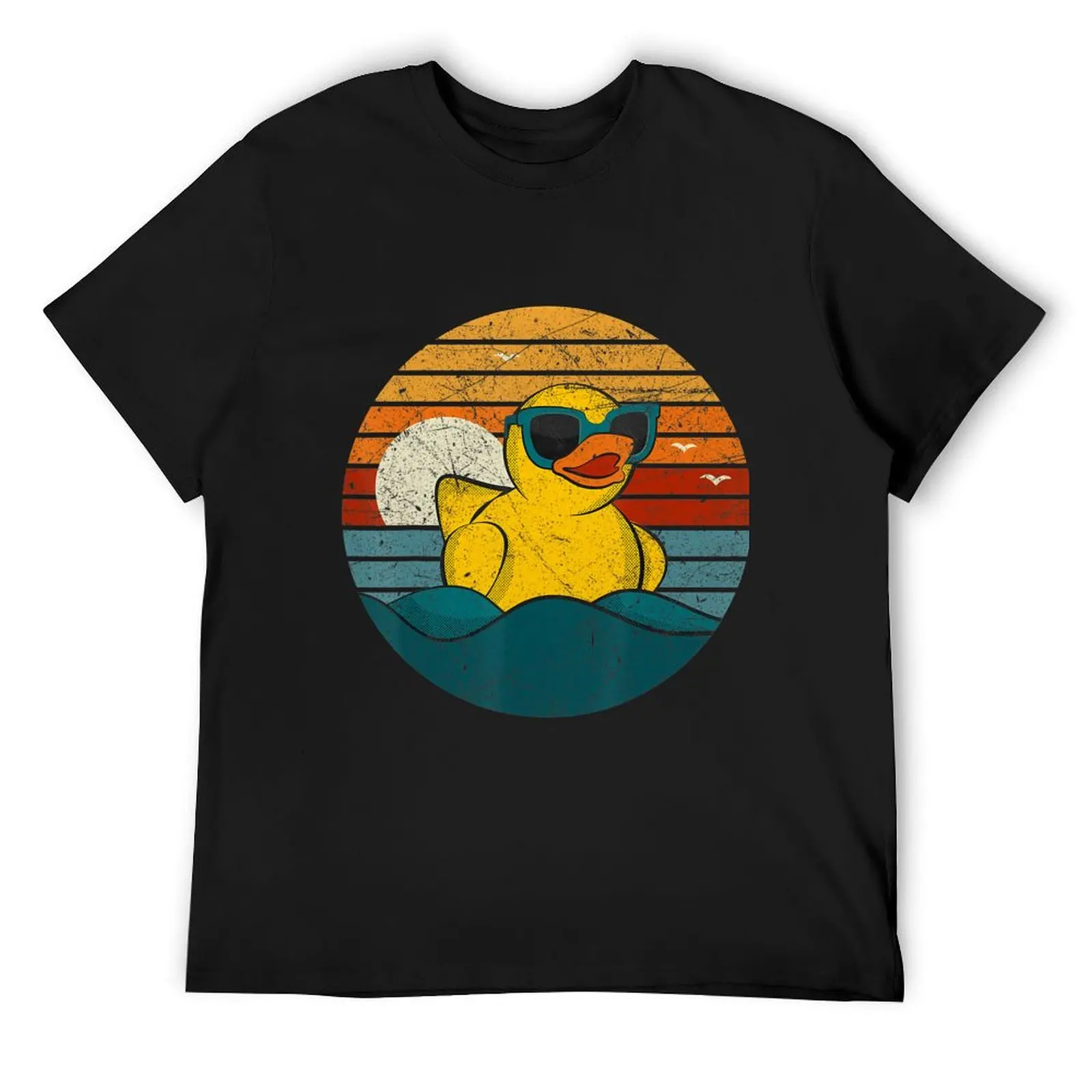 Leuke Gele Eend Badspeeltje Badeendje Ducky Duck Lover \t\t T-shirt plus size kleding vintage kleding voor mannen