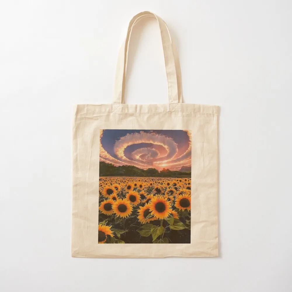 Sunflower Aesthetic Tote Bag custom canvas bag bag luxury women handbag sac pour femme