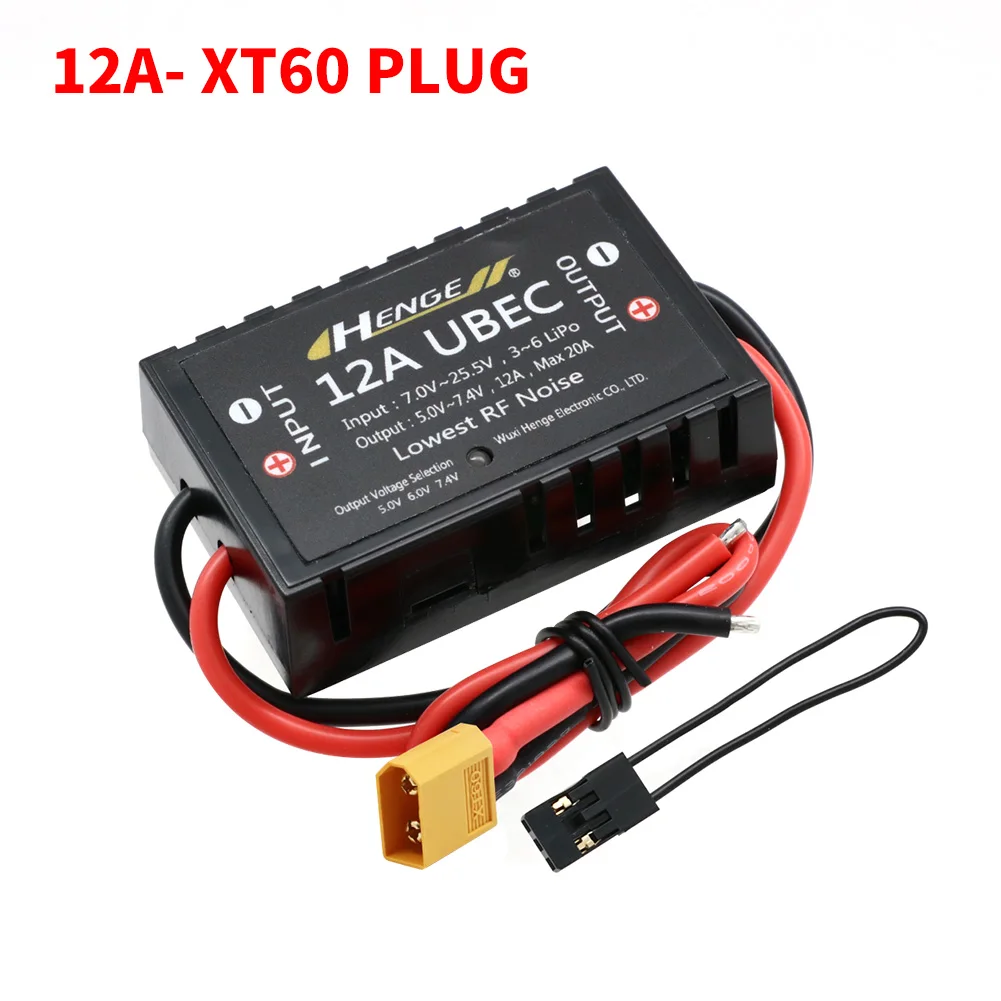 HENGE 4A 6A 8A 12A UBEC 5V 6V 7,4V Schaltmodus BEC Spannungsstabilisator für RC Flugzeuge Bootsmodell Batteriezubehör