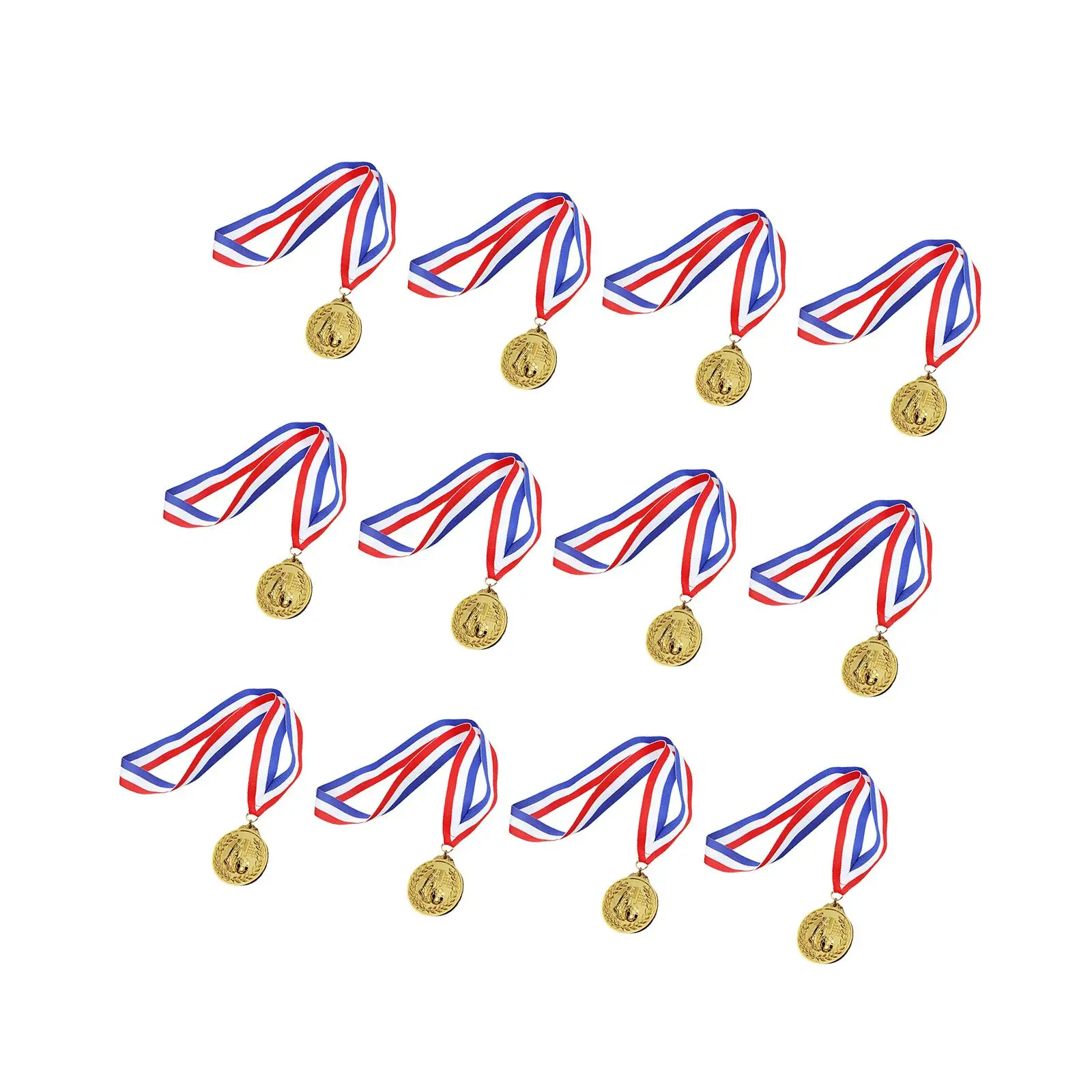 

12 Pieces Award Medals Trophy Medal 5cm Participation Award for Kids Adults