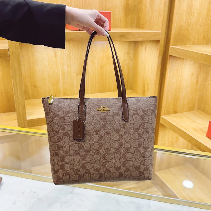 

Винтажная большая сумка 2025 года, просторная сумка через плечо, женская сумка через плечо «день-ночь», сумка с верхней ручкой, повседневная сумка на ремне