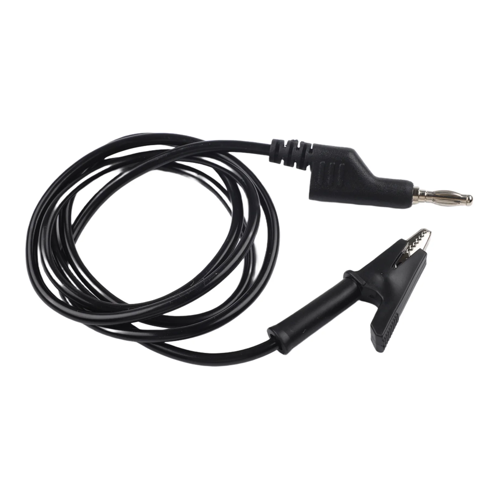 8 Pieces Multimeter Test Leads Set with 4mm Banana Cables Crocodile Clips and Measuring Tips for Electrical Testing