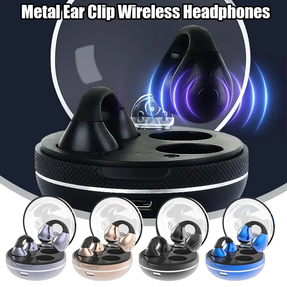 New Wireless Bluetooth Earphones 5.4 Clip On Hifi Sound Quality And Stylish Appearance Design Suitable For Android Ph T3v1