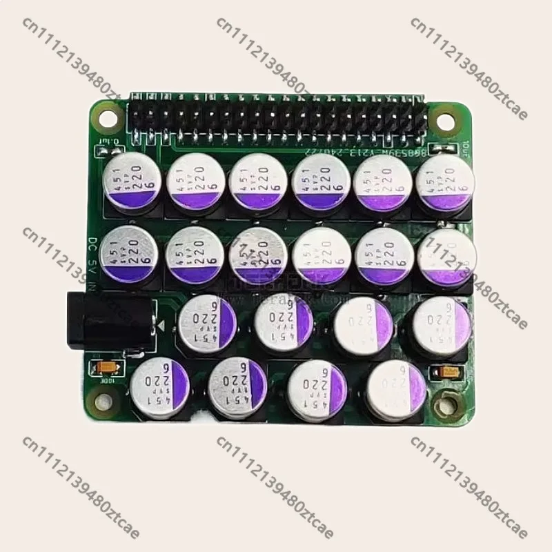 Raspberry Pi DAC Audio Decoder Power Filter Purification Module 5116uf Digital Broadcast Accessory