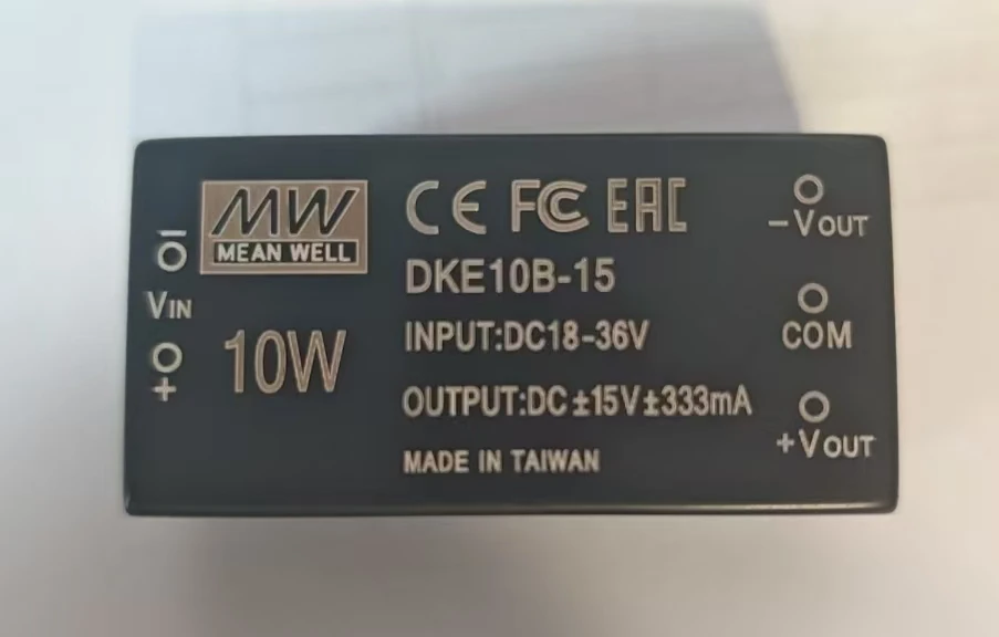 DKE10B-15 MEAN WELL Original DC-DC Converter 10W 18-36V Input ±15V Output Isolated Power Module Industrial Power Supply