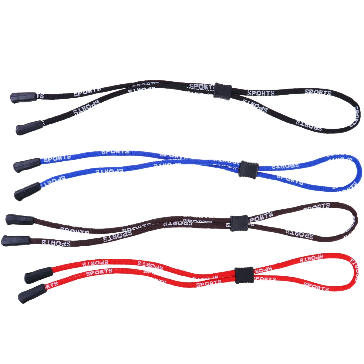 

4pcs Glasses Rope Durable Adjustable Eyewear Strap Sports Non Slip Lightweight Cord Storage Practical Gift Men Women Safety
