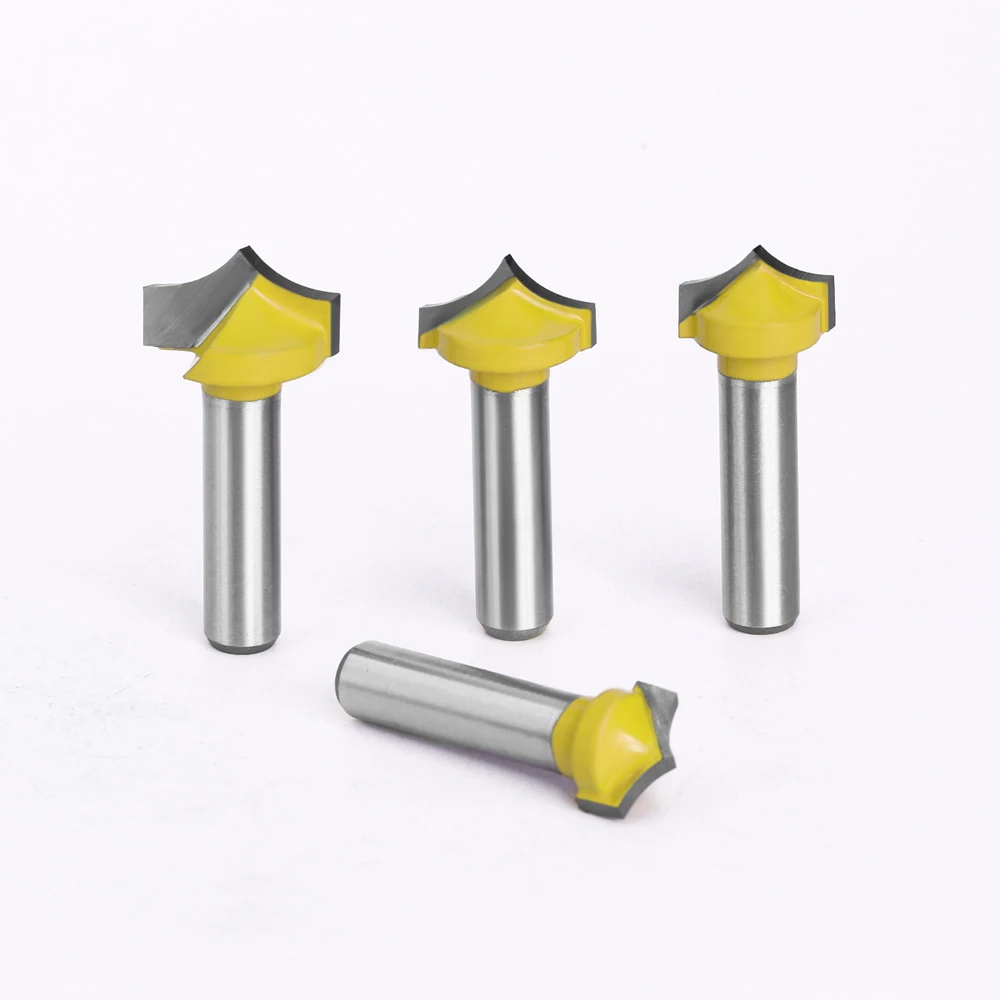 Imagem -05 - Haste de Carboneto Sólido Ponto Redondo Corte Nariz Redondo Bits Shaker Cortadores Ferramentas Carpintaria Fresa para Madeira Mc02044 1pc mm
