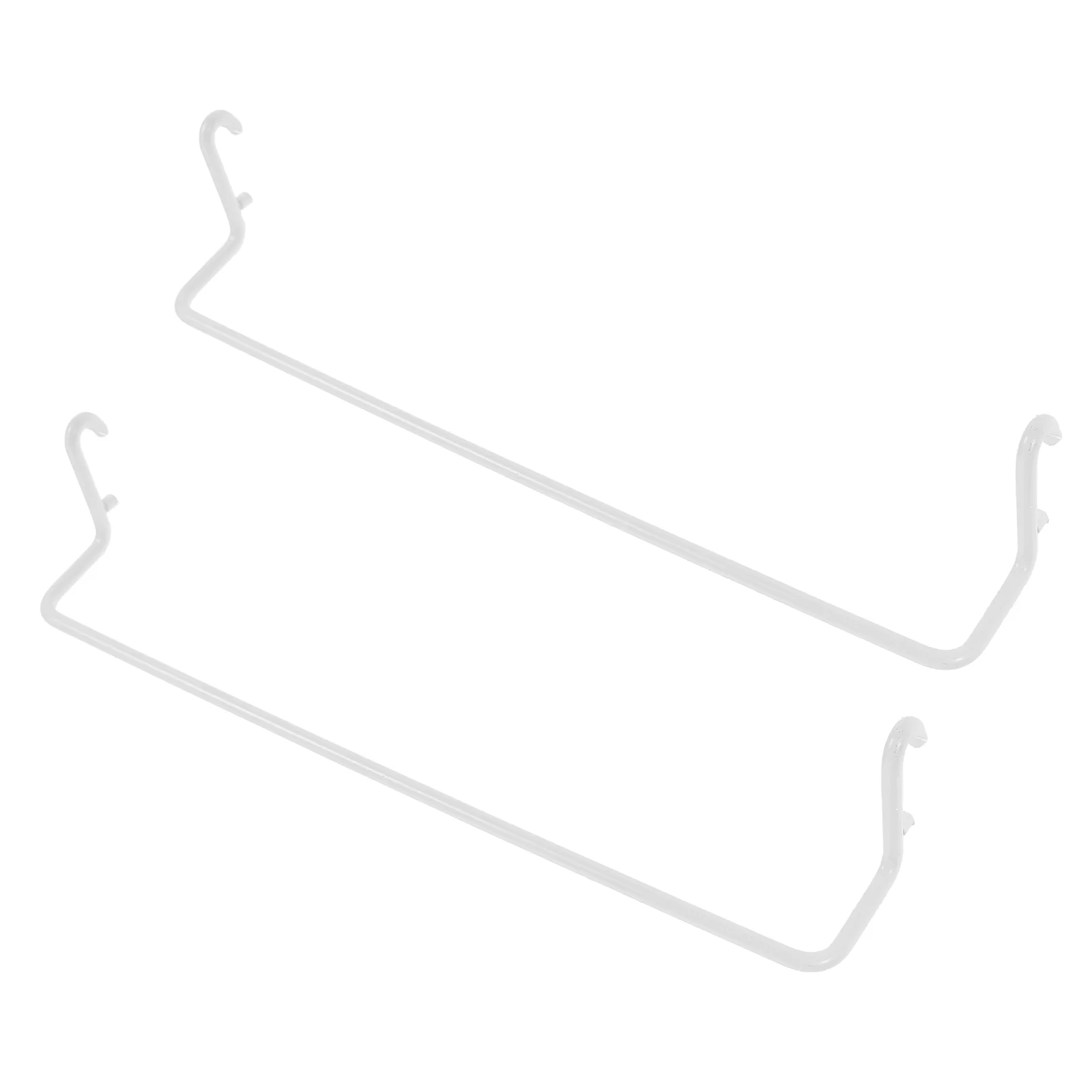 

2 Pcs Pegboard Paper Towel Holder Outstanding Workmanship Stainless Laundry Room Organizers Steel Hangers for Safe Professional