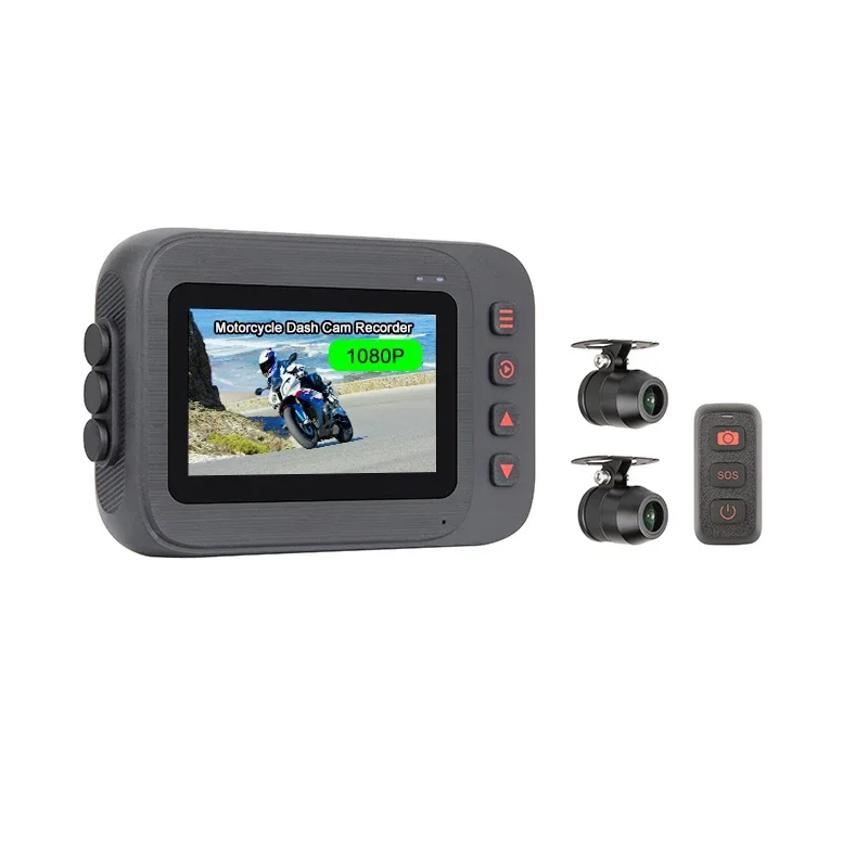 

Premium Products Custom Cheap Easy Installation Motorcycle Car Dashboard Camera 1080P Auto Vehicle Cam IP68 Waterproof DVR Recor