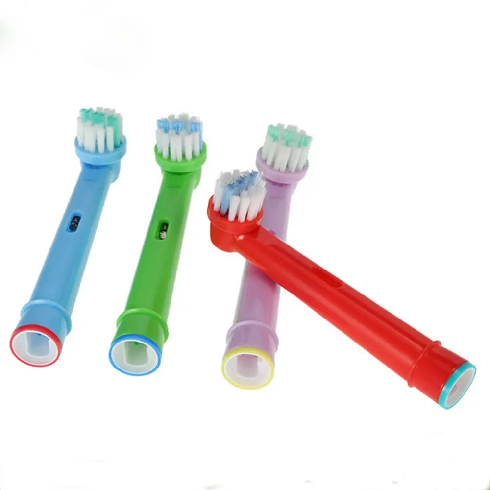 Health 4Pcs/set Head Fit EB-10A Pro-Health Tooth for Children Kids Electric Brush Replacement Oral Care Toothbrush Heads