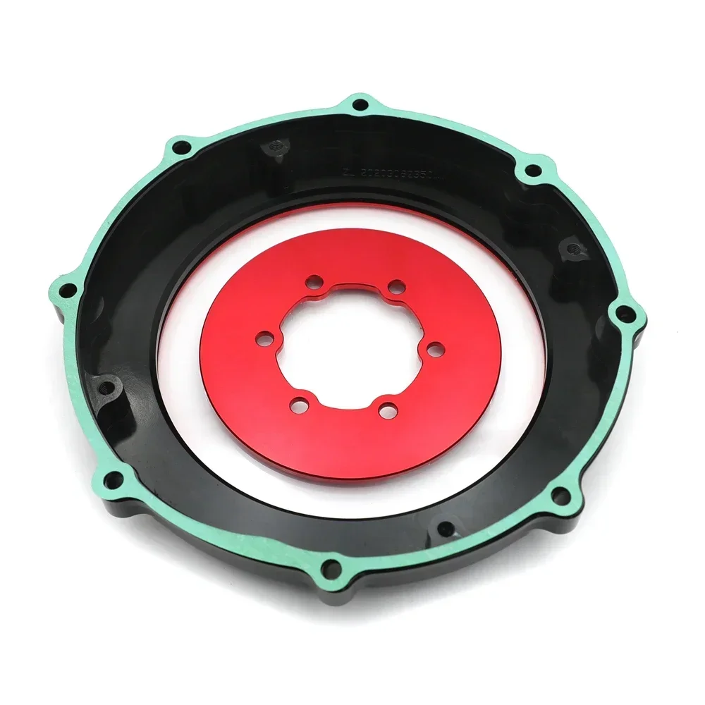 Racing Clutch Cover W/Spring Retainer RED For Yamaha Vmax 1700 2009-2020 2018 2019 Aftermarket Motorcycle Parts