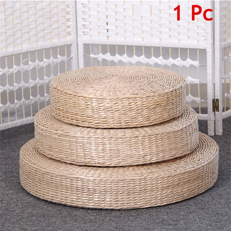 Aliexpress 40cm*6cm Rural CHINA Straw Cushion Floor Tatami Pouf Meditation Woven Pillow Chinese Yoga Pad  Round Room Paddedworship Weave - Aliexpress Deal