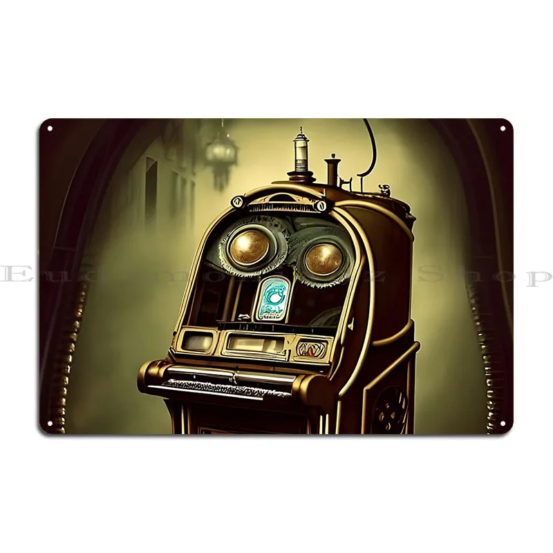 Jukebox Monster Metal Plaque Wall Decor Wall Plaque Customize Decoration Pub Tin Sign Poster