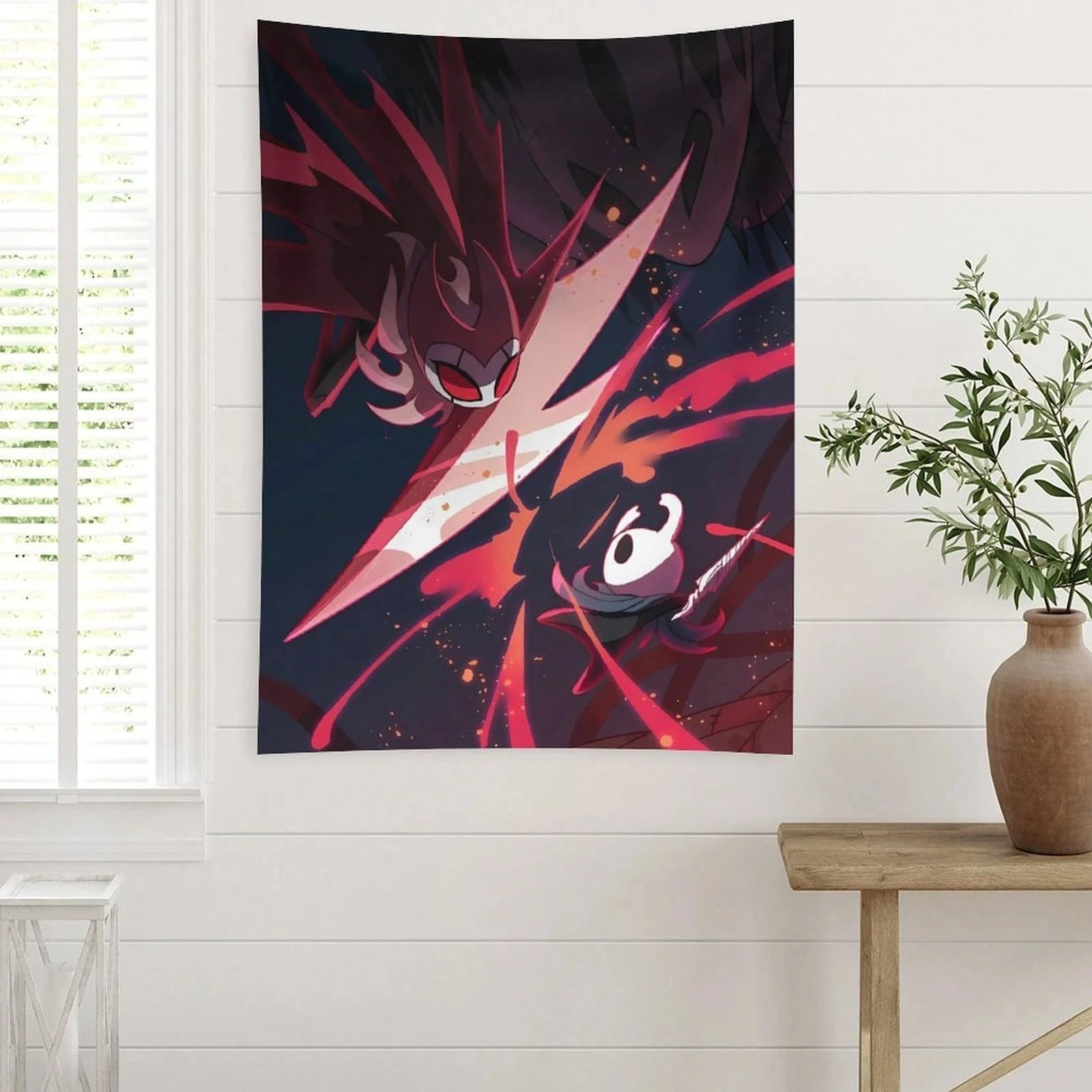 Hollow Knight Decorative Tapestry Living Room & Bedroom Backdrop Lightweight & Leisure Blanket Home Décor Art Wall Hanging Gifts