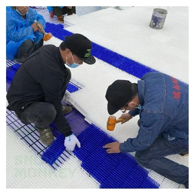 Sample Mushroom Dry Ski Mat Artificial Snow Slope SAMPLE