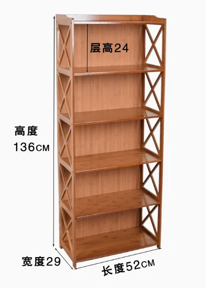 Hot Sales Tribesigns 6-Tier Tall Bookshelf, 71