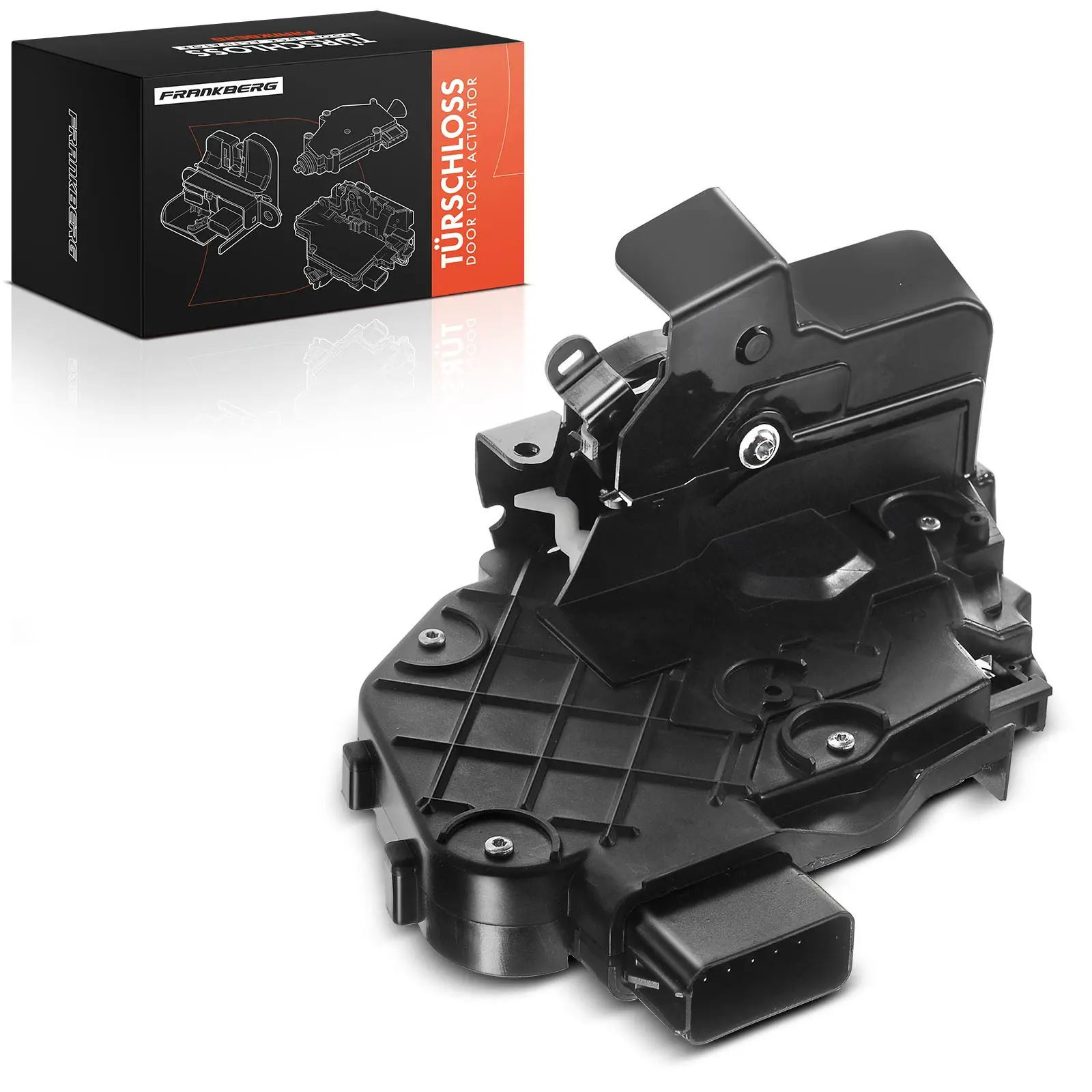 Frankberg 1x Deurslot rechtsvoor voor Land Rover Discovery III IV Freelander 2 Range Evoque Sport LR011275 FQJ500420 FQJ000203