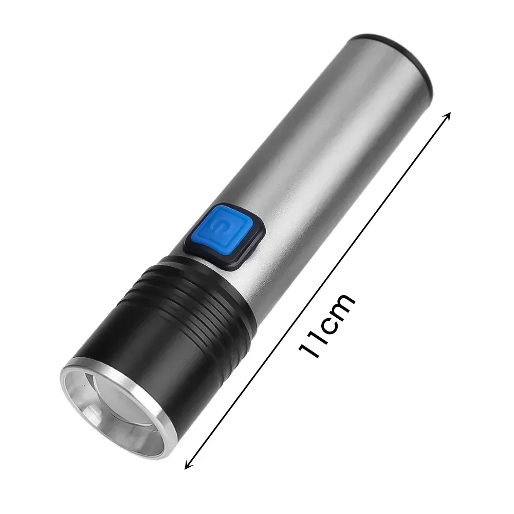 395/365nm UV Flashlight Zoomable USB Rechargeable Ultraviolet Flashlight UV Light Inspection Lamp Pet Urine Stain Detector Tools