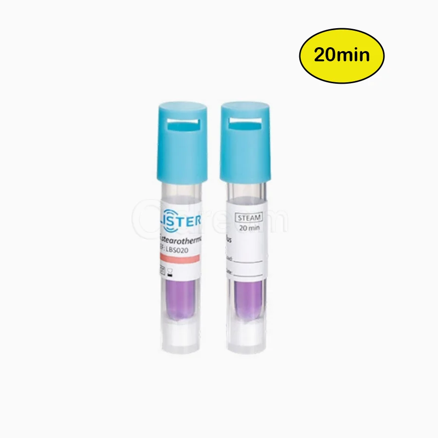 20 Minute Rapid Read Biological Indicator for Pressure Steam Sterilization, Medical Disinfection & Sterilization 20 Minute