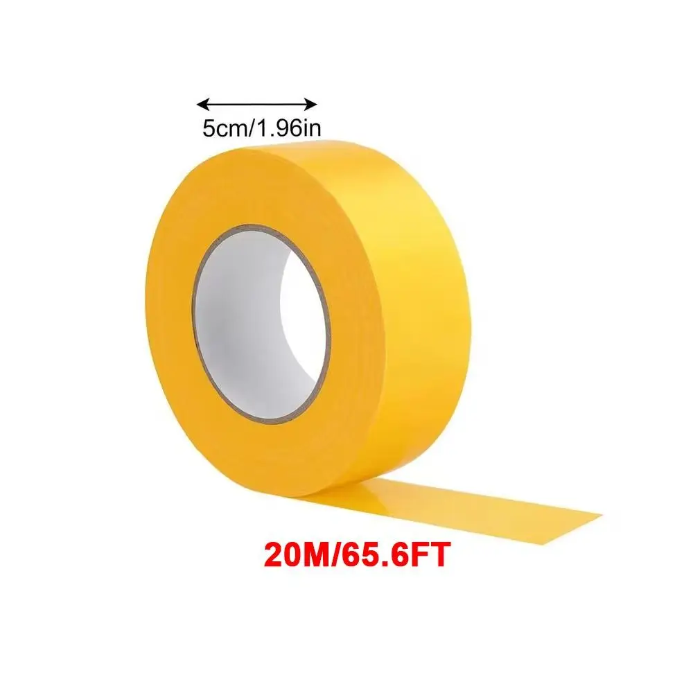 20M Pickleball Court Marking Tape Self-Adhesive Weather Resistant Marking Tape Court Marker Strong Stickiness Multifunctional 6