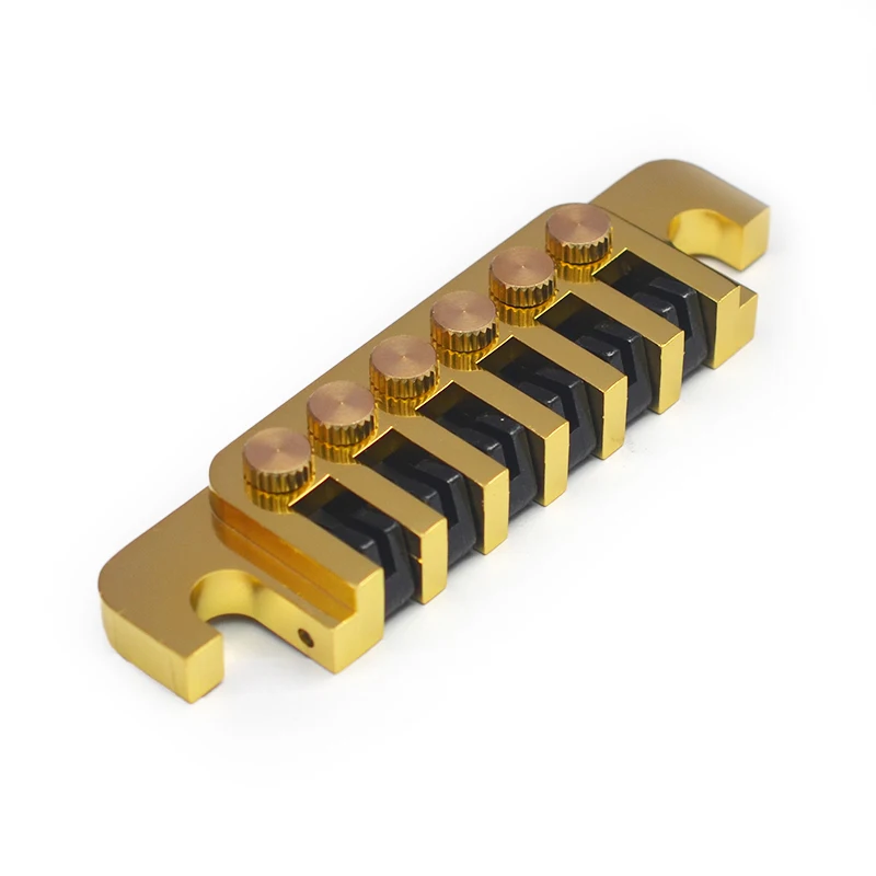 Guitar Bridge Tailpiece-Vintage Bridges with Studs and Inserts Replacement Compatible with LP Les Paul 6-String Electric Guitar