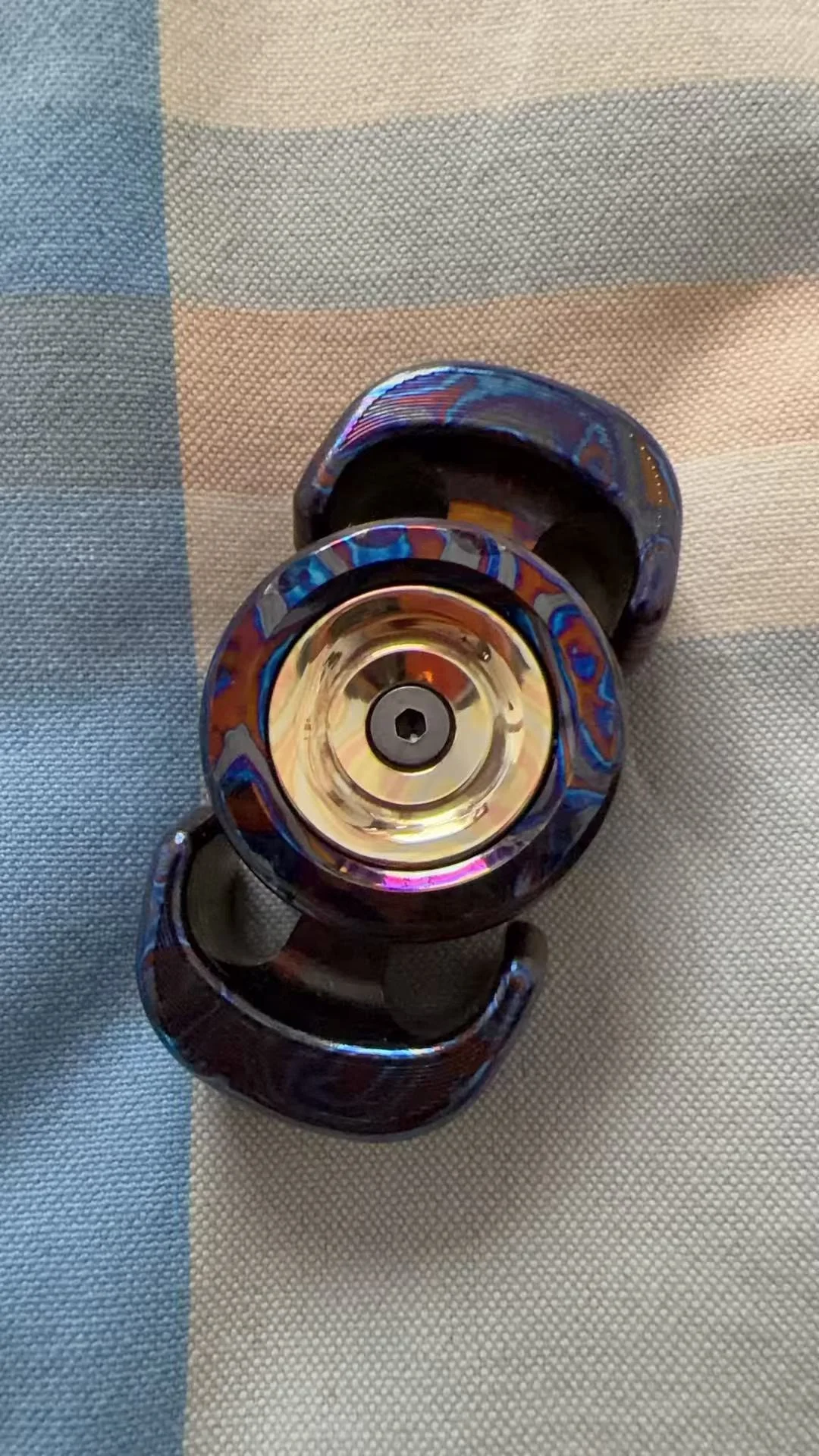Used EDC TNT Limited Edition SP4XL Zirconium Horse Body + Copper Horse Malaysia Double Patch
