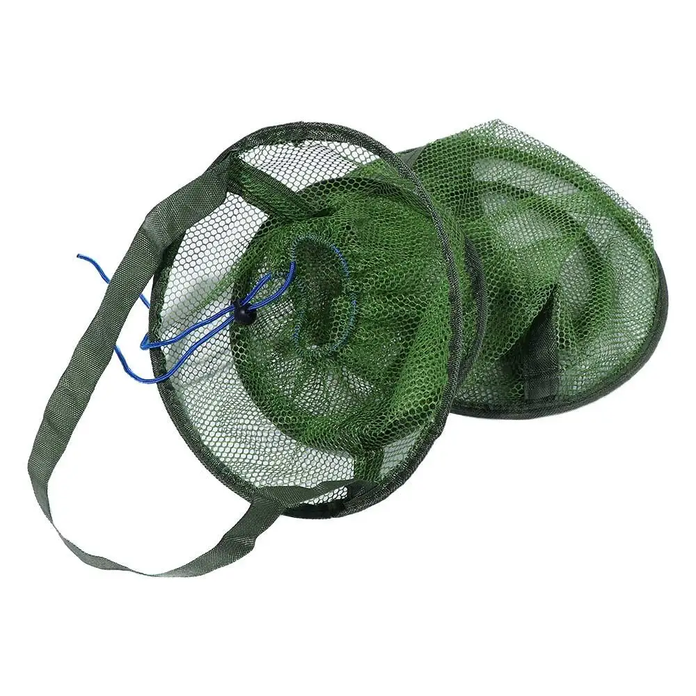 

Lobster Storage Cage Foldable Fishing Trap Network Collapsible Fish Shrimp Mesh Cage Fishing Basket Landing Net Fishing Net