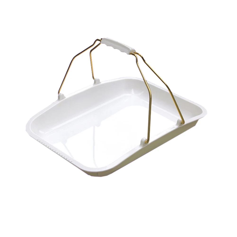 

1pc Elegant Cake Tray Dessert Plates White Handle for Party Wedding Bridal Shower Christmas Thanksgiving Cupcake Cookies Fruit