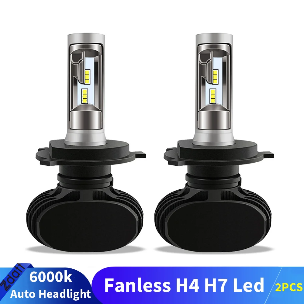 

Zdatt H4 Bulbs H7 Led Canbus H1 H11 9005 9006 Car Headlight Lamps 12V 6000K 60W 8000LM Automobiles CSP HB3 HB4 Fog Lights