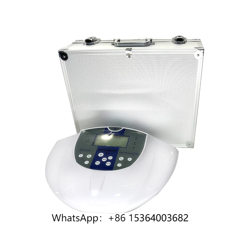 

Free Shipping Products Foot Detox Ionic Machine Ionic Foot Bath Therapy Equipments Electronic Pulse Massager
