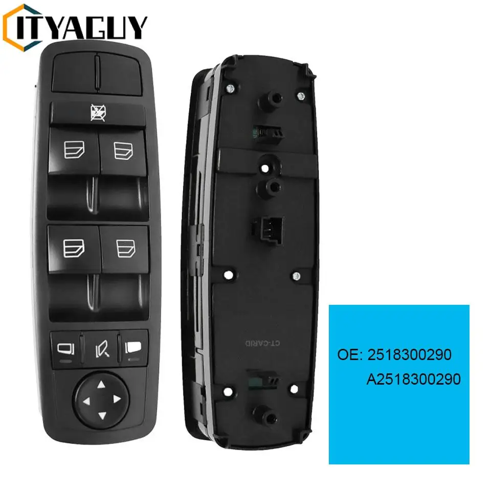 Power Window Switch For Benz W164 GL320 GL350 GL450 ML320 ML350 ML450 ML500 R320 R350 2518300290 A2518300290 A 251 830 02 90