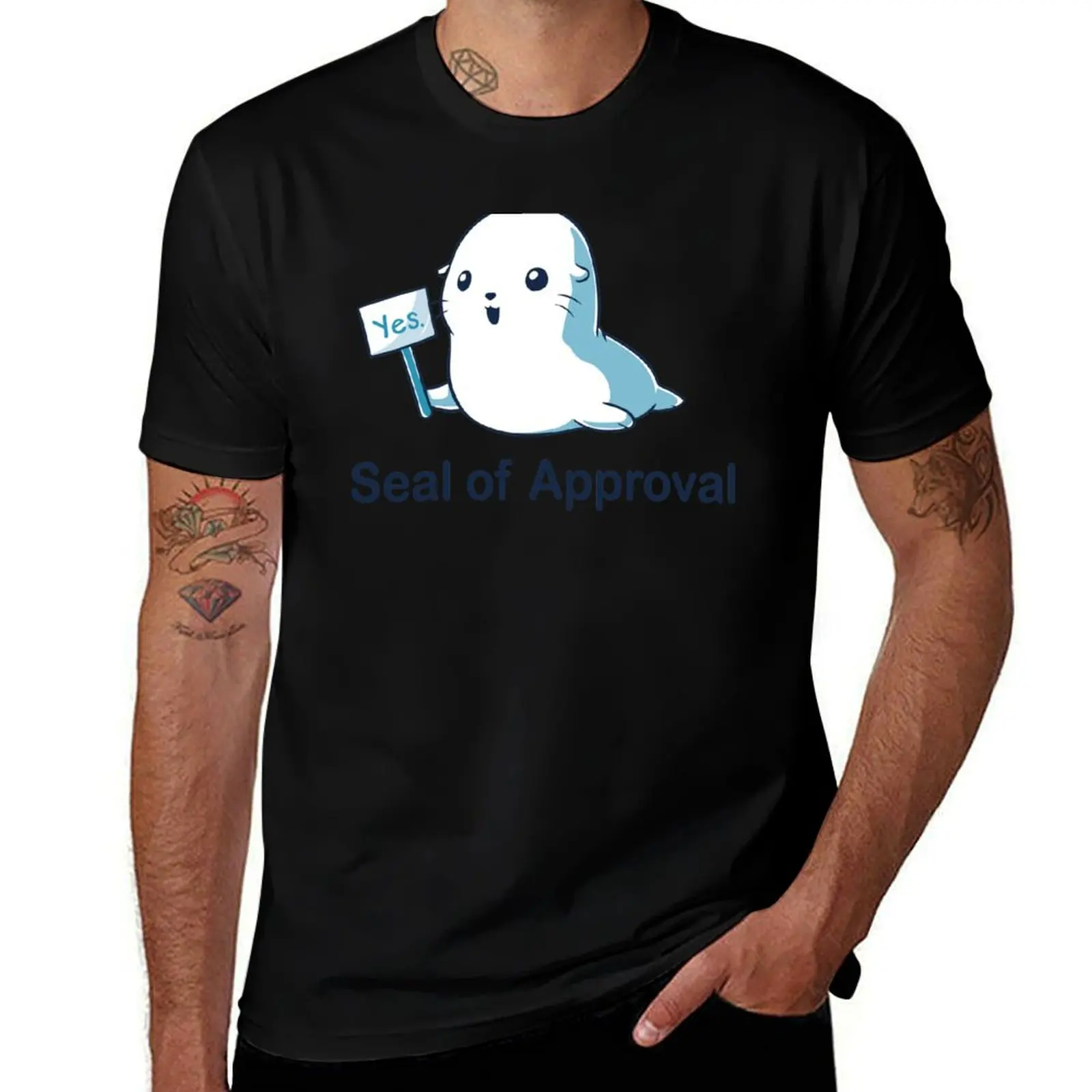Seal of Approval T-Shirt Plus Size Workout Short Sleeve Top