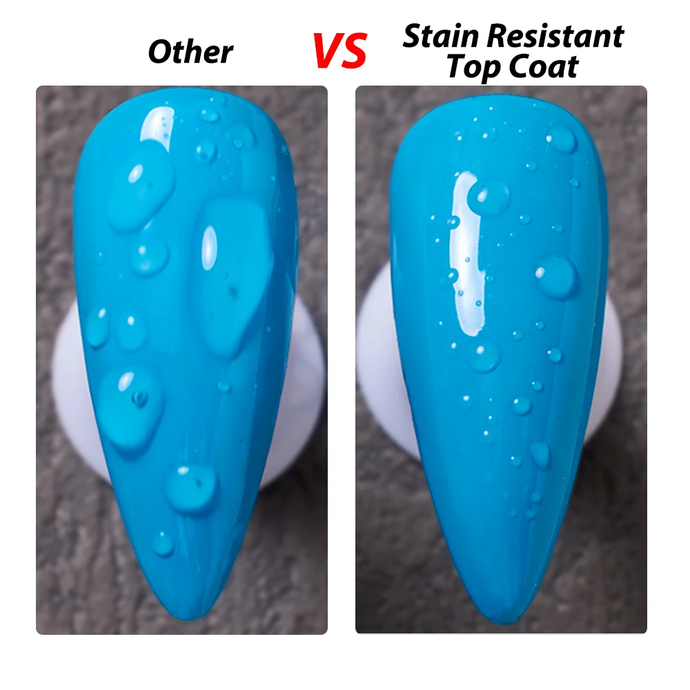 KODIES GEL Super Shine Top Coat Smalto per unghie gel UV 15ML Top Coat resistente alle macchie/olio Nessuna base in gomma per manicure Unghie artistiche