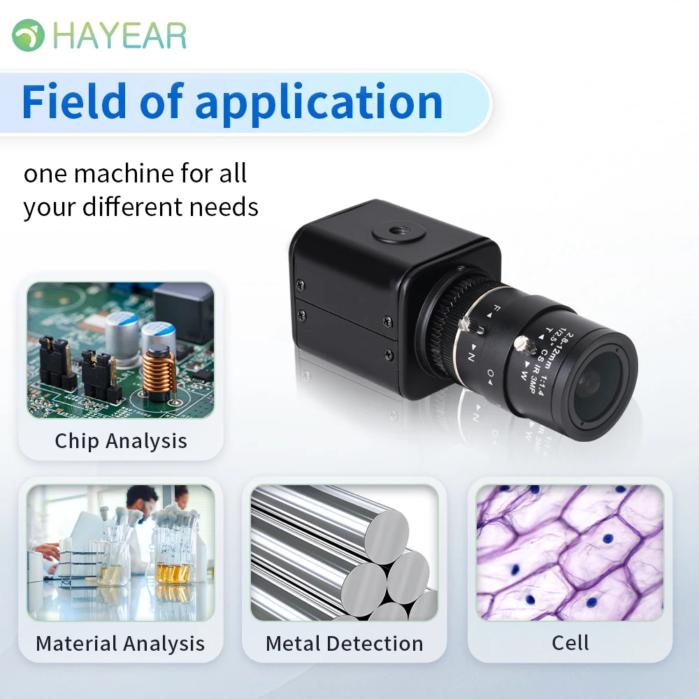 CMOS 1/2,9 pulgadas Sensor IMX 16MP HDMI 1080P cámara microscópica Digital industrial para teléfono PC PCB IC reparación de soldadura