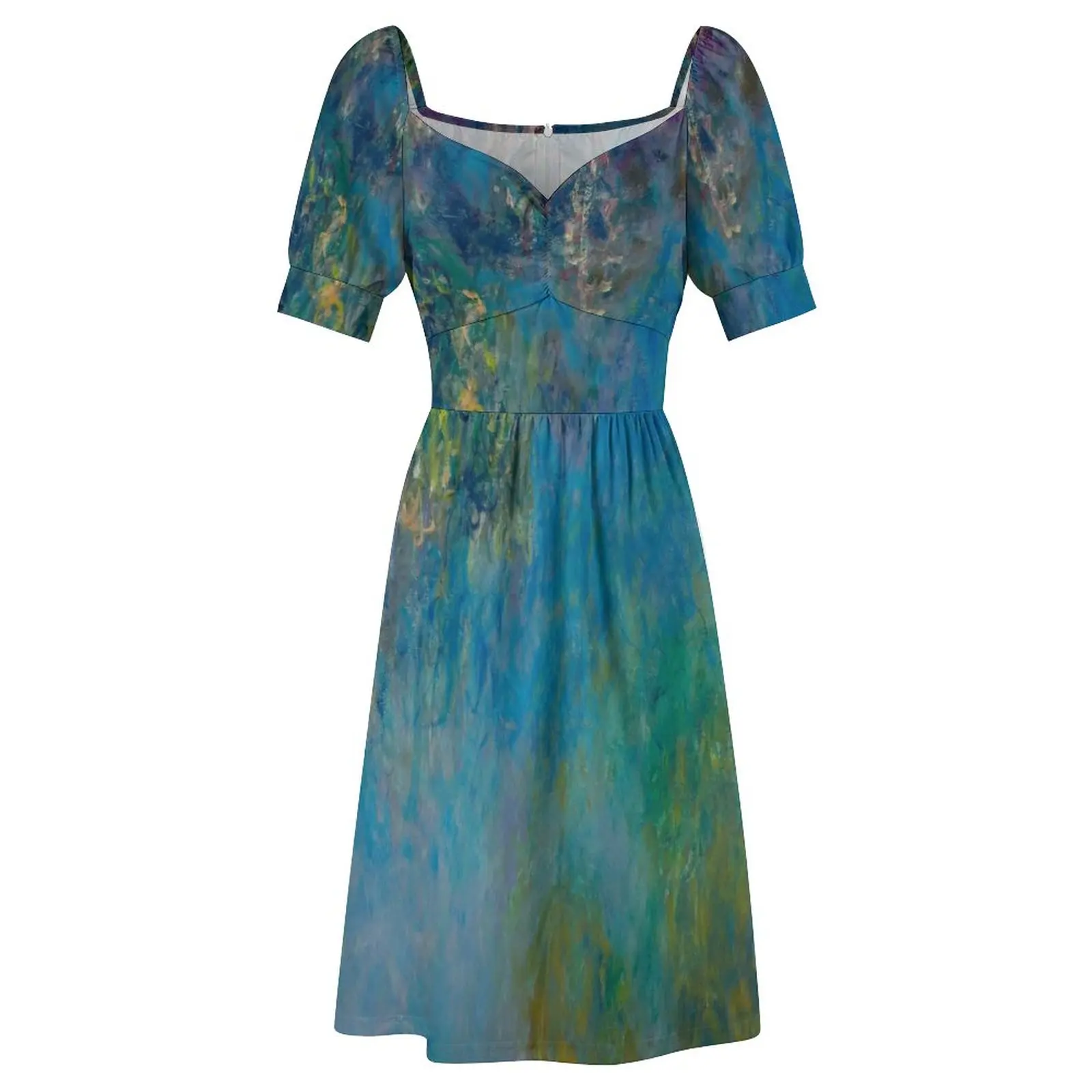 Wisteria by Claude Monet Sleeveless Dress summer dress woman 2023 Dresses gala dresses for prom dress for women 2023