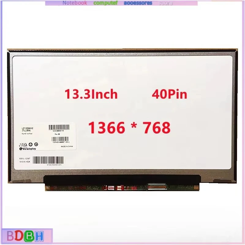 For Toshiba Z830 Z835 Z930 Z935 LCD LED Screen Matrix LTN133AT25 501 T01 601 LTN133AT25-601 LP133WH2-TLM4 TLL4