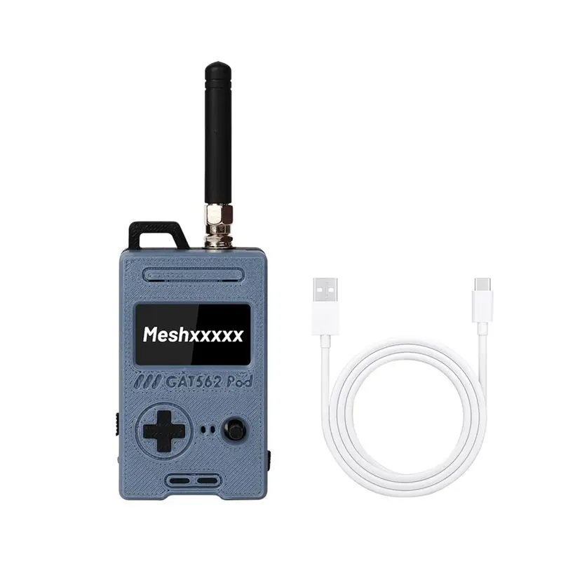

AB41-L76K GAT562 30S Pod Meshtastic Lora Module SX1262 GPS 30Dbm NRF52840 Mesh Network Core Node Including 2000Mah Battery Meshc