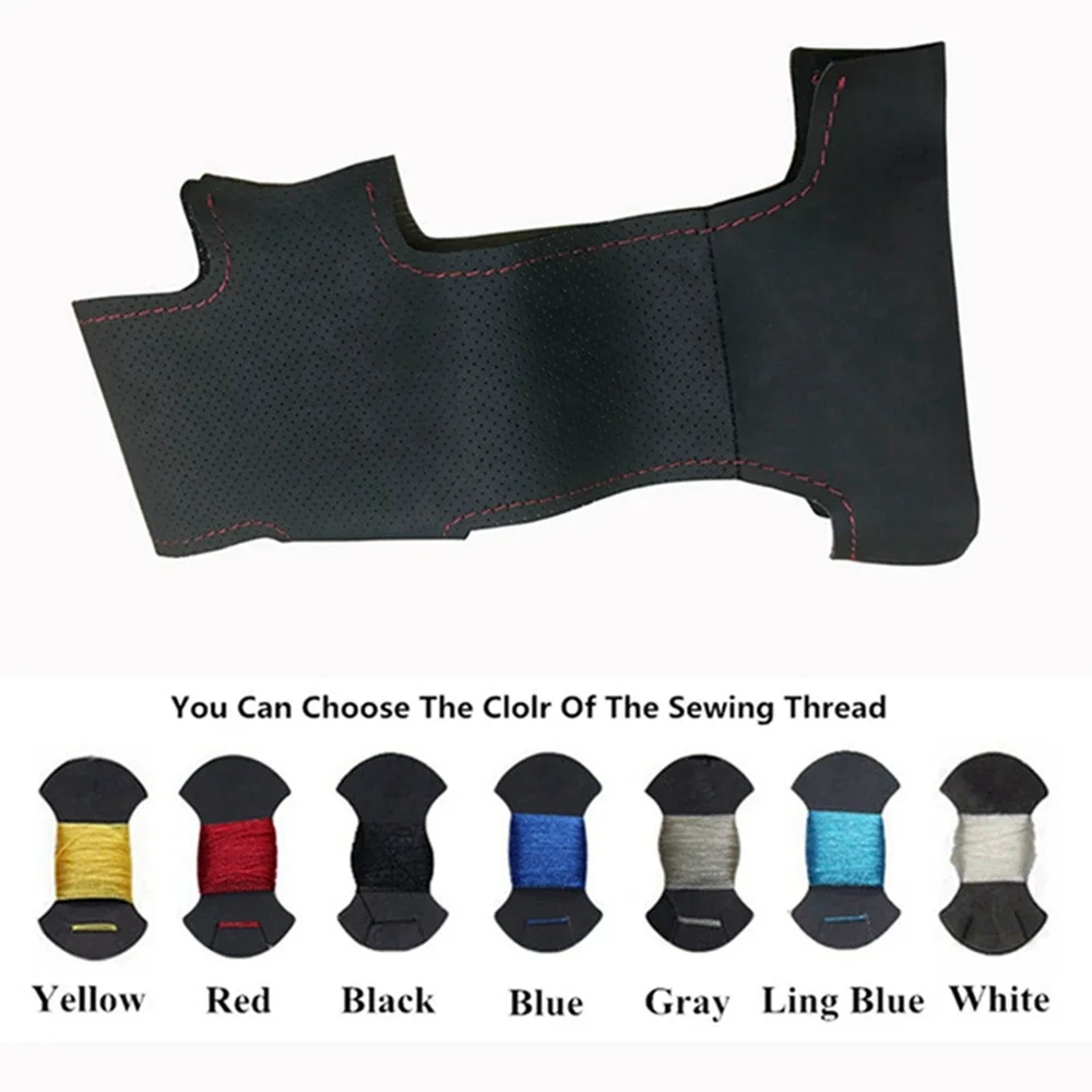 For Opel Astra (H) Zaflra (B) Signum Vectra (C) Vauxhall Astra Holden Astra Black Artificial Leather Car Steering Wheel Covers