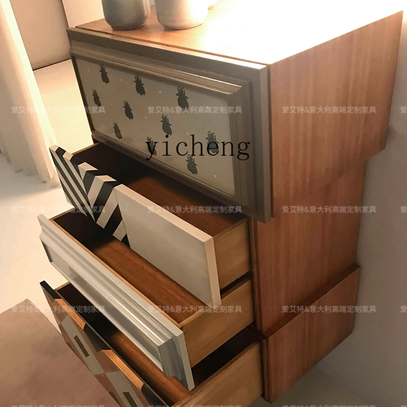 ZZ فن الصدر أثاث خزانة كلاسيكية إبداعية ديكور منزلي فاخر #2