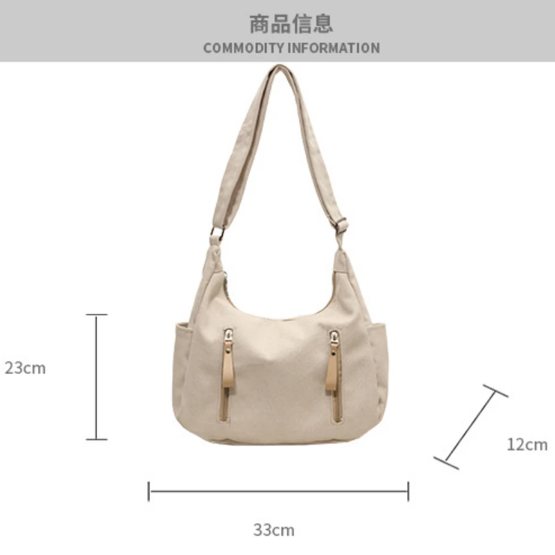 2024 New Fashionable Trendy Shoulder Bag with Unique Design High Grade Crossbody Bag Forest Style Girl Simple Casual Tote Bag