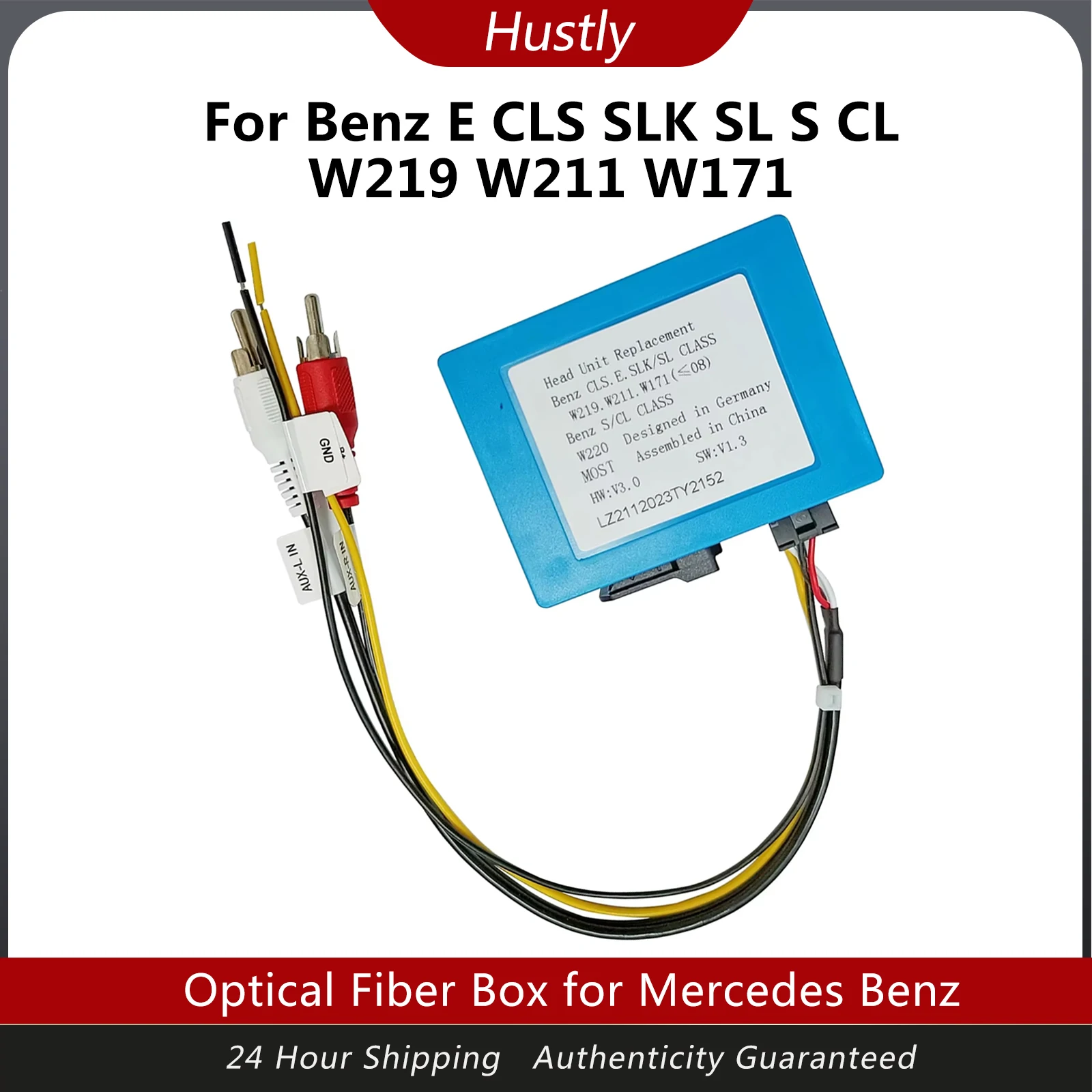 

Fiber Optic Decoder Bridge Box for Mercedes-Benz E CLS SLK SL S CLW219 W211 W171 (pre-2008)