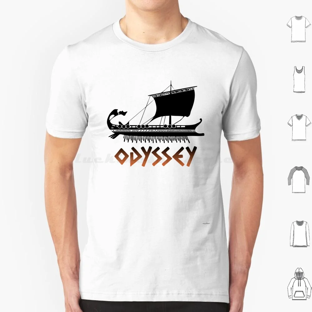 Trireme No.2 T Shirt 6Xl Cotton Cool Tee Homer Odysseus The Literature Classics Ship Greek The Iliad Designs Designs Homer