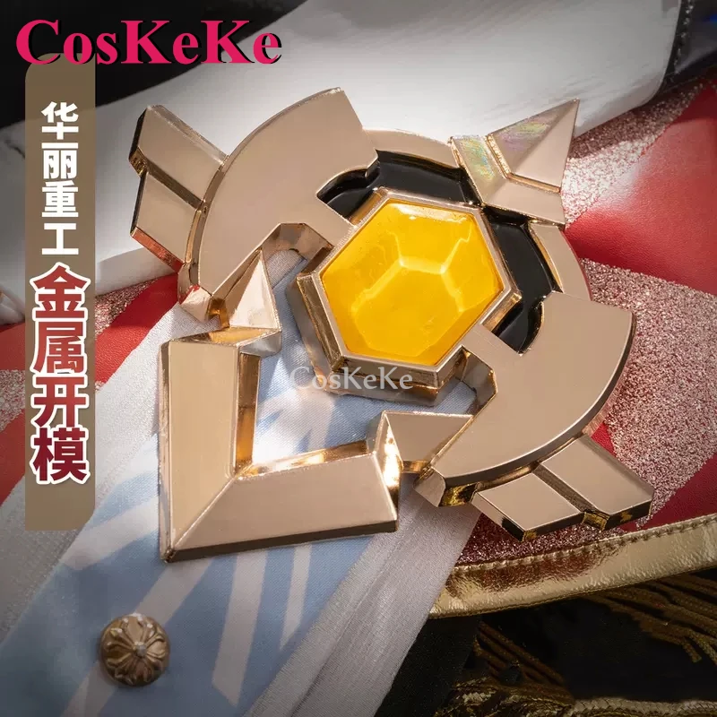 CosKeKe Topaz Cosplay Anime Game Honkai: Star Rail Costume splendida dolce uniforme da combattimento festa di Halloween gioco di ruolo abbigliamento