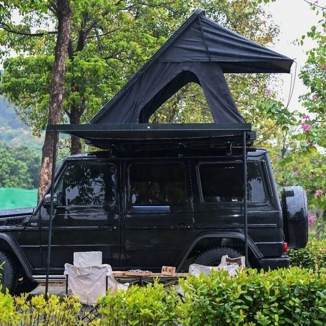 

New Arrival 4wd Offroad Popup Roof Top Tent Truck Aluminium Triangle Camping Hard Shell Car Rooftop Tent