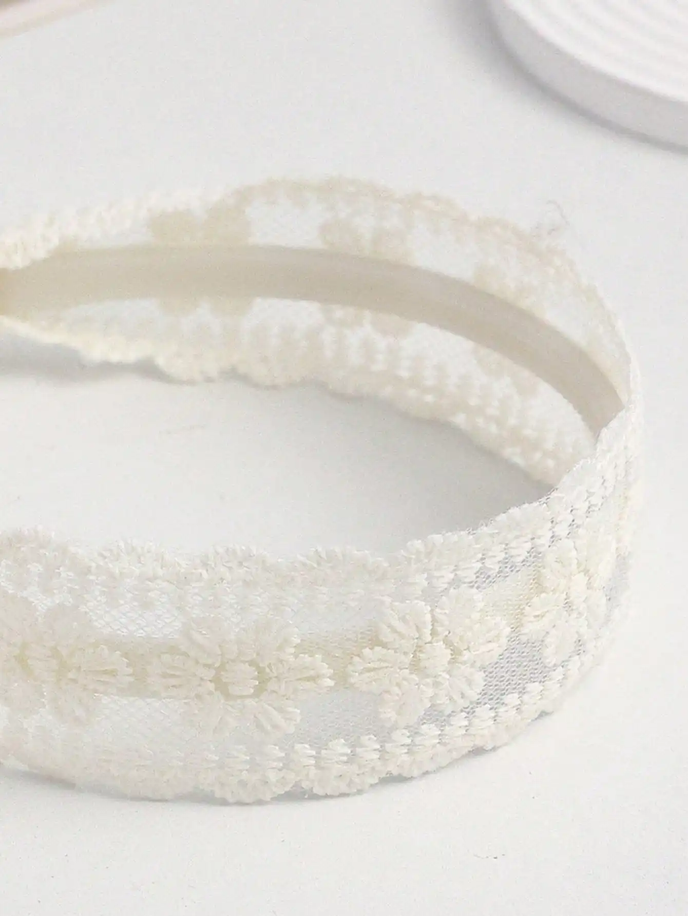 

Women Floral Lace Headband Elegant Hair Accessory For Wedding Party Casual