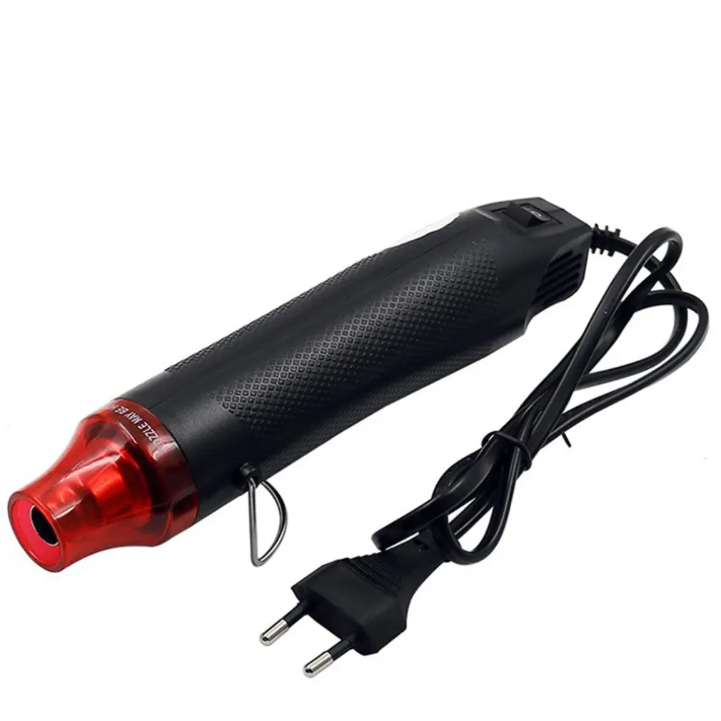 

110V / 220V Handheld DIY Using Heat Tool Electric Power Tool Hot Air 300W Temperature Machine Supporting Seat Practical Heat Gun