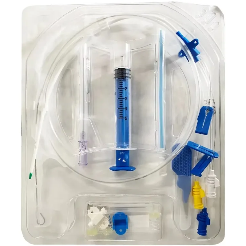 Veterinary Central Venous Catheter CE Certified Disposable Animal Vascular Access Auxiliary Medical Accessory