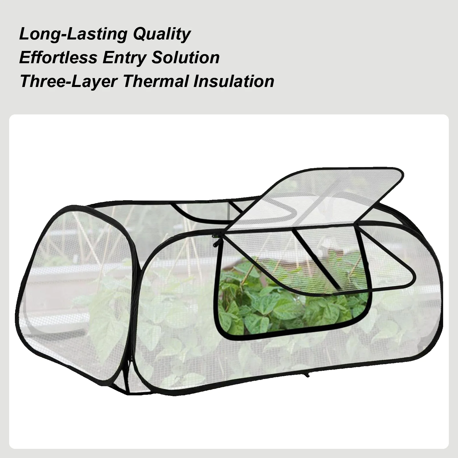 

Portable Green House Small Waterproof Tent 45x 21.6inch Flower Accelerator Tents For Vegetable Seedling Flower Gardening Indoor