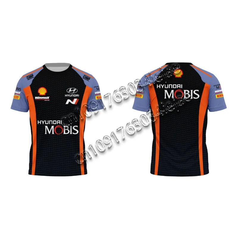 25/26 Motorsport Ultimate Driving Shirts MCLAREN HYUNDAI HONDA Racing Car T-Shirts Men Women T-Shirts Breathable Quick Drying